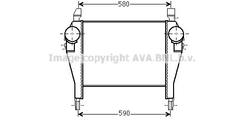 AVA QUALITY COOLING Välijäähdytin IV4106